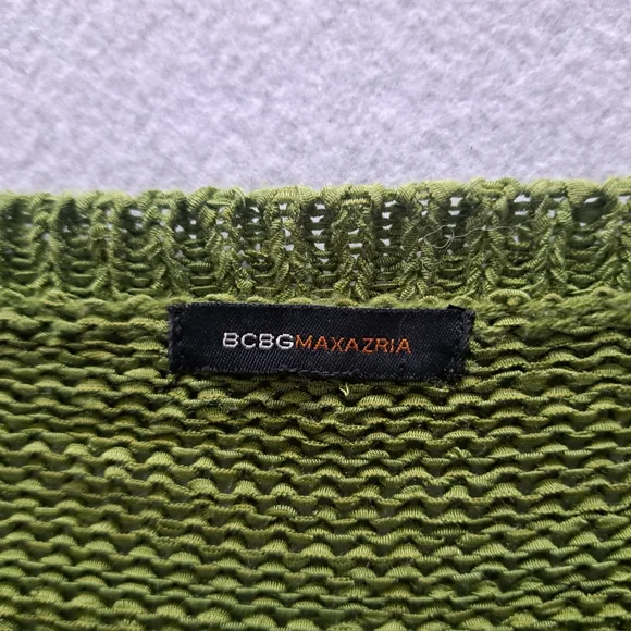 BCBGMaxAzria Forest Green Women's Cardigan - Picture 3 of 14